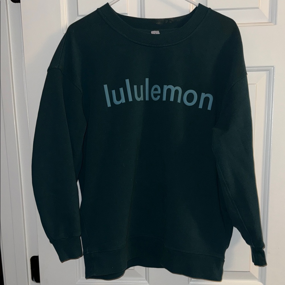 Lululemon Teal Pullover Sweatshirt